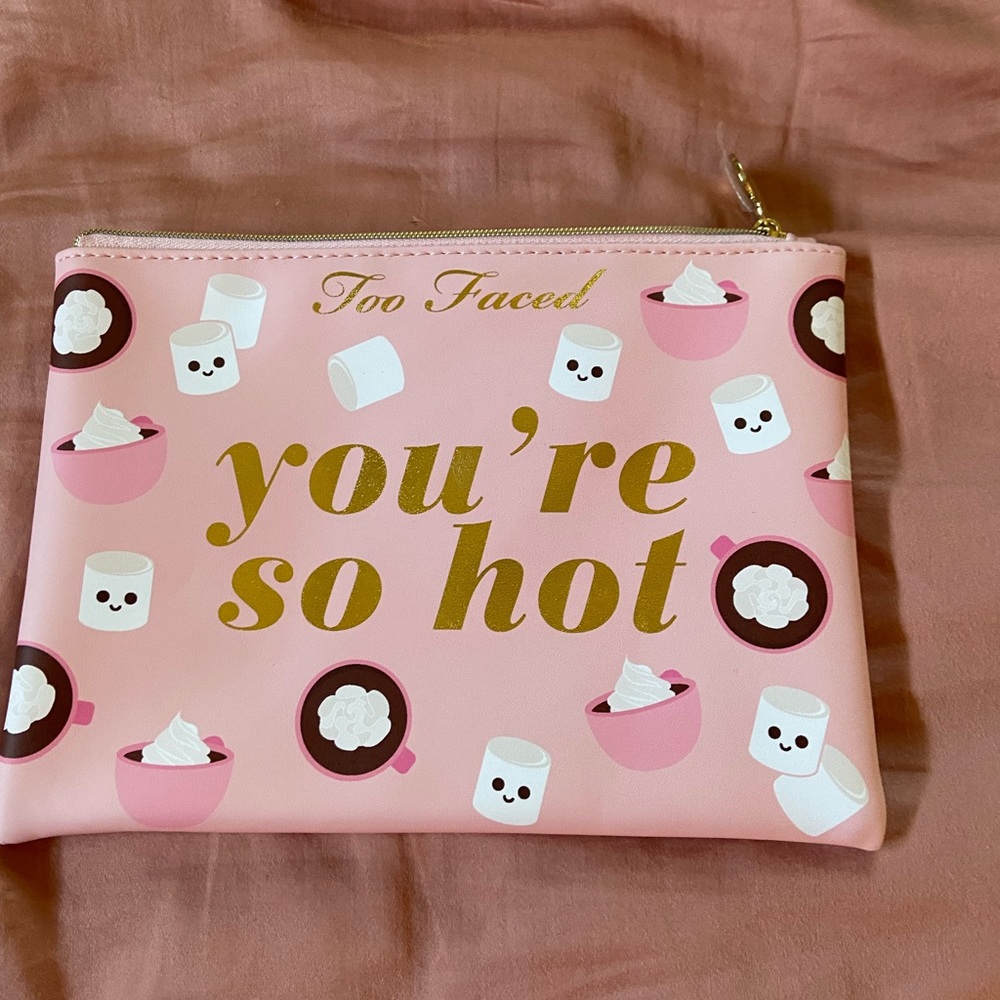 Too Faced make up clutch. Brand new.